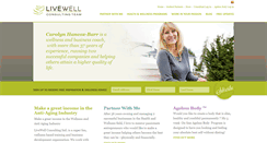 Desktop Screenshot of livewellconsulting.ca