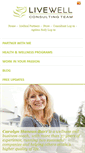 Mobile Screenshot of livewellconsulting.ca